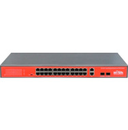 WI-PS526G 24+2G+2SFP Portu 10/100/1000 Mbit watchdog PoE Komutators 250W 250m