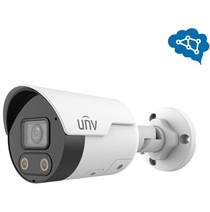 IPC2128SB-ADF28KMC-I0 ~ Smart Active Deterrence IP kamera 0.01Lux 8MPix mikrofons Ultra265 2.8mm IR