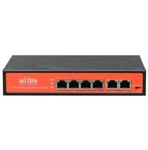 WI-PS305G PoE Komutators 4GE(PoE)+2GE uplink+HiPoE+Watchdog 250m 65W