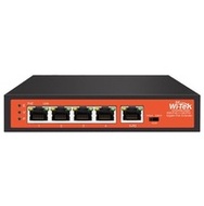 WI-PE51G ~Gigabit PoE Pagarinātājs 4POE out/90W 1POE in