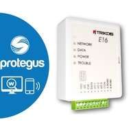 E16 ethernet komunikators 3 termināļi IN/OUT 12Vdc