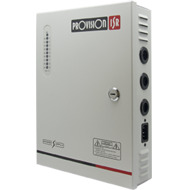 PR-10A9CH-B PROVISION 12v 10A impulsa barošanas bloks ar vietu akumulatoram 9 izejas